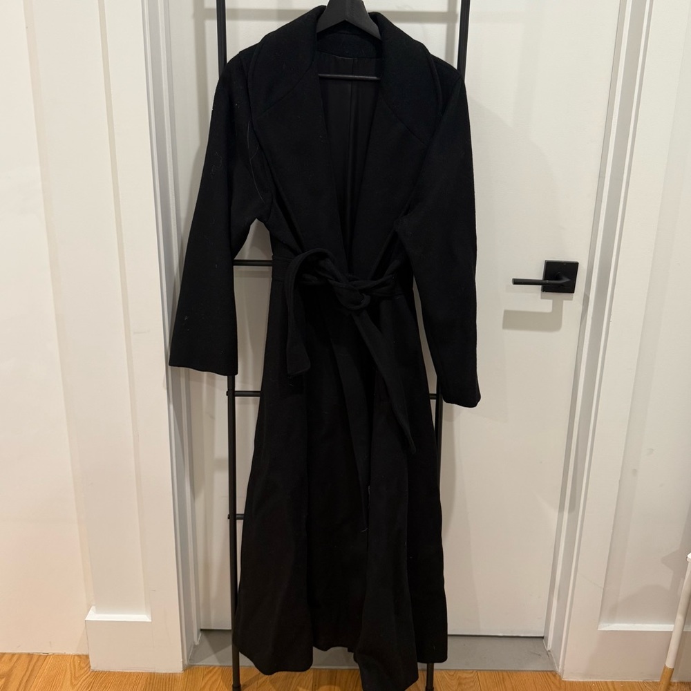 Vintage Wool Wrap Coat
